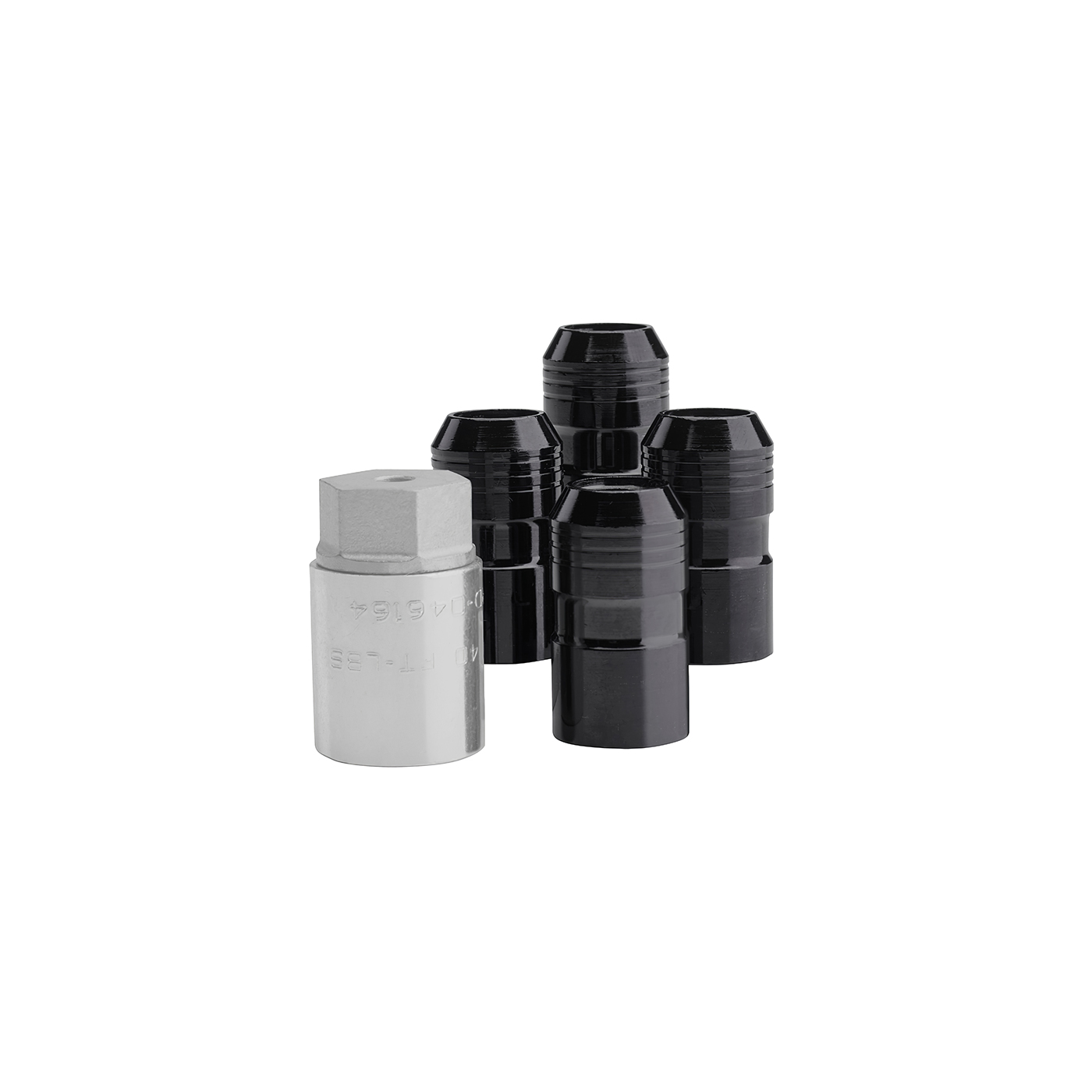 20-23 GM Black Locking Lug Nut Package