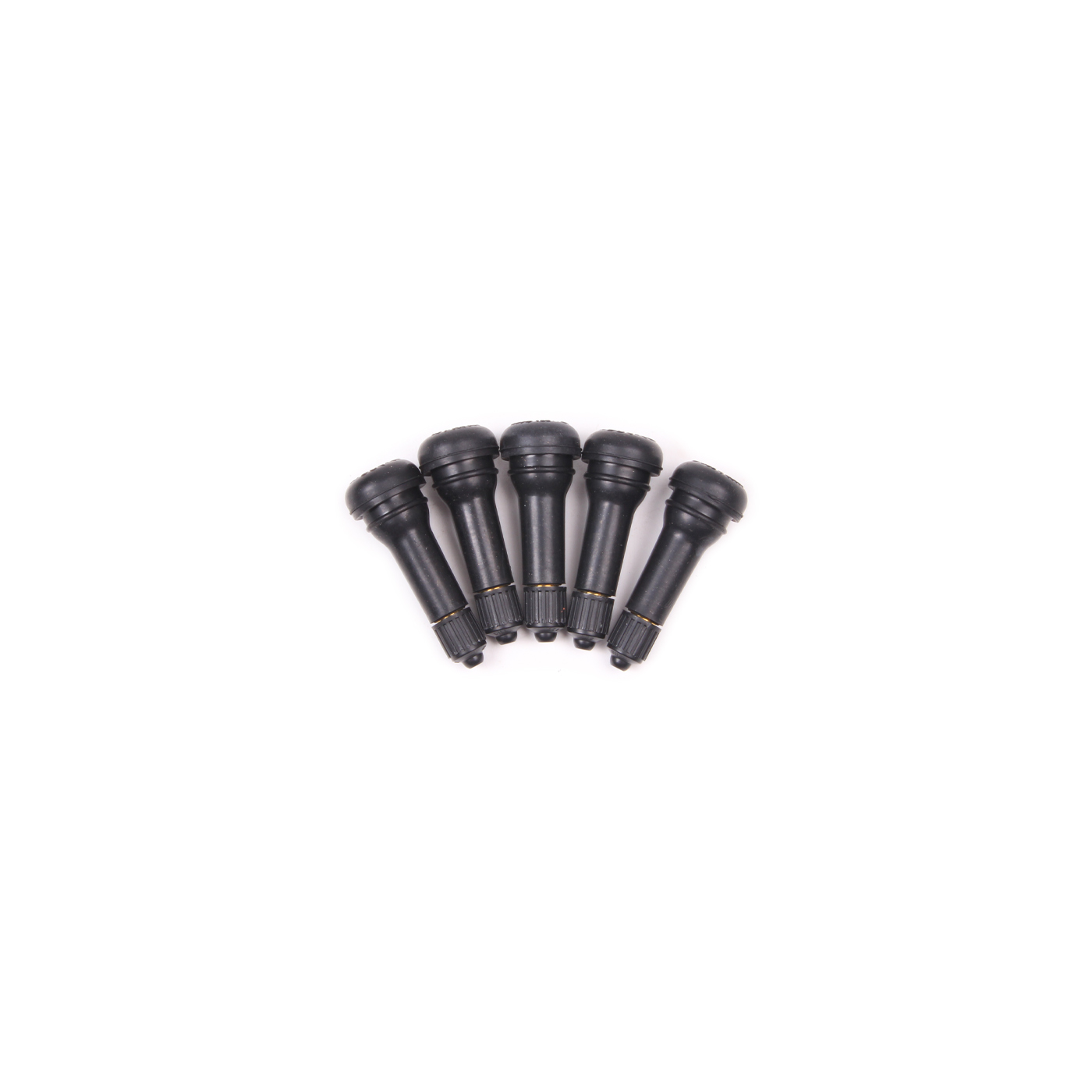 56-62 OE Tire Valve Stems w/Caps (Long)