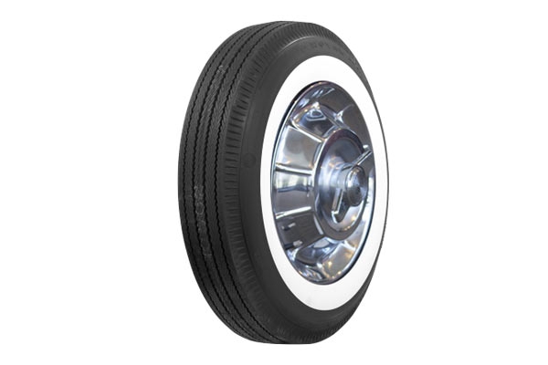 56-60 670-15 US Royal Tire - 2 1/2" Whitewall 
