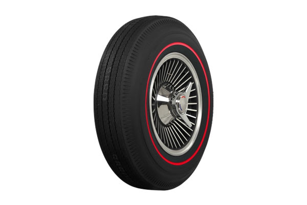 67 775-15 BF Goodrich Tire - Redline