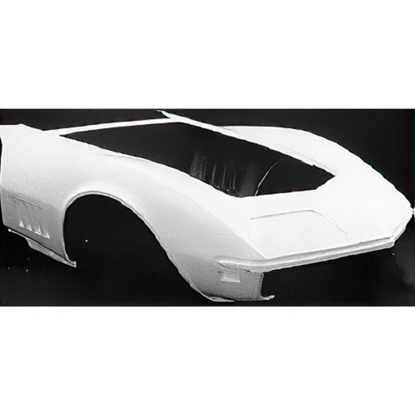 68-69 One-Piece Fiberglass Front End Assembly (HL)