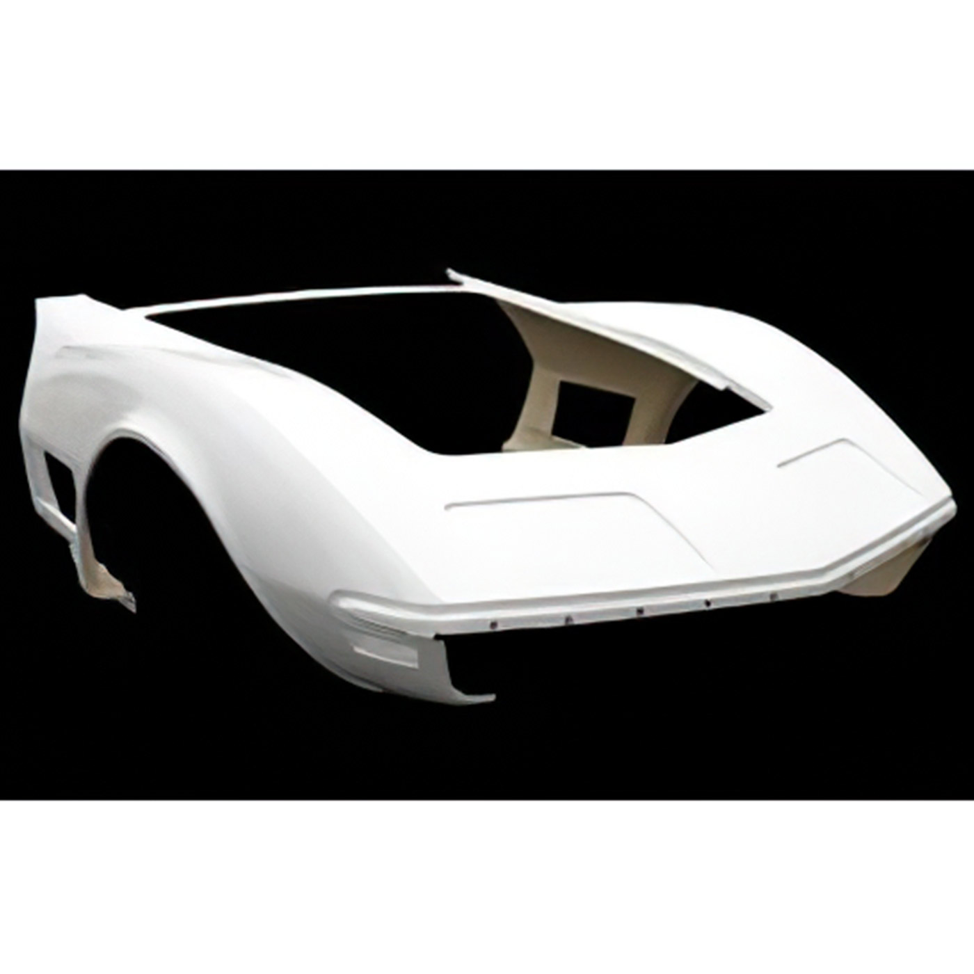 70-72 One-Piece Fiberglass Front End Assembly (HL)