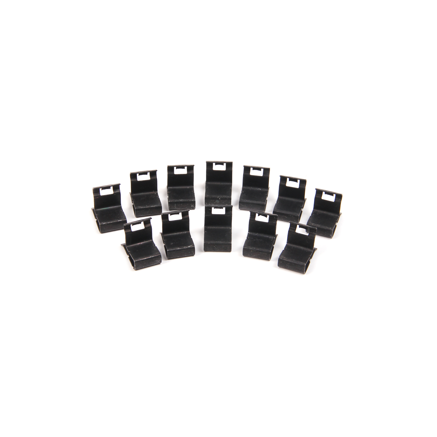 63-67 Hard Top Rear Window Upper Molding Clips (Car Set)