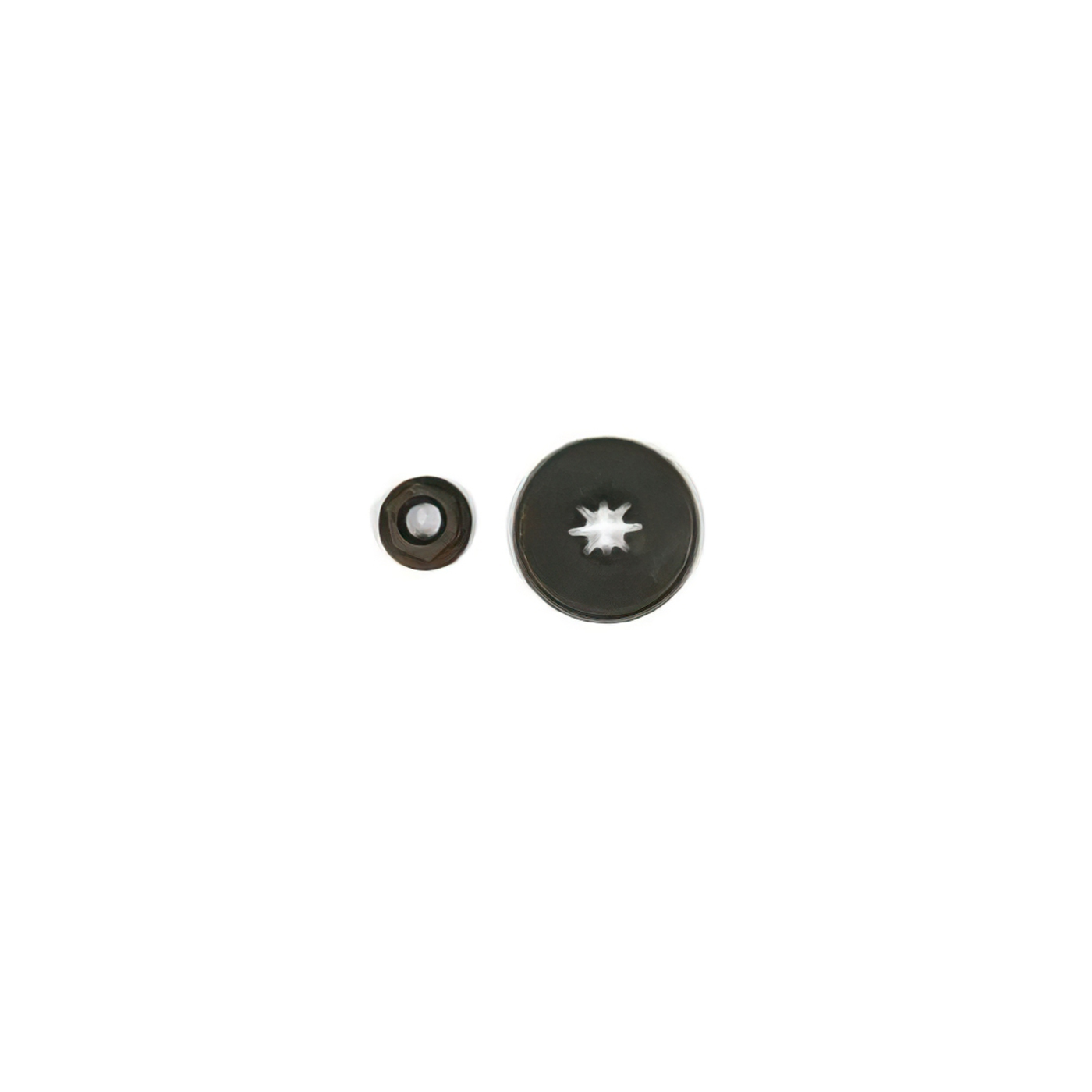 84-96 Corvette Sunvisor Support Retainer with Nut - GM Part 14060215