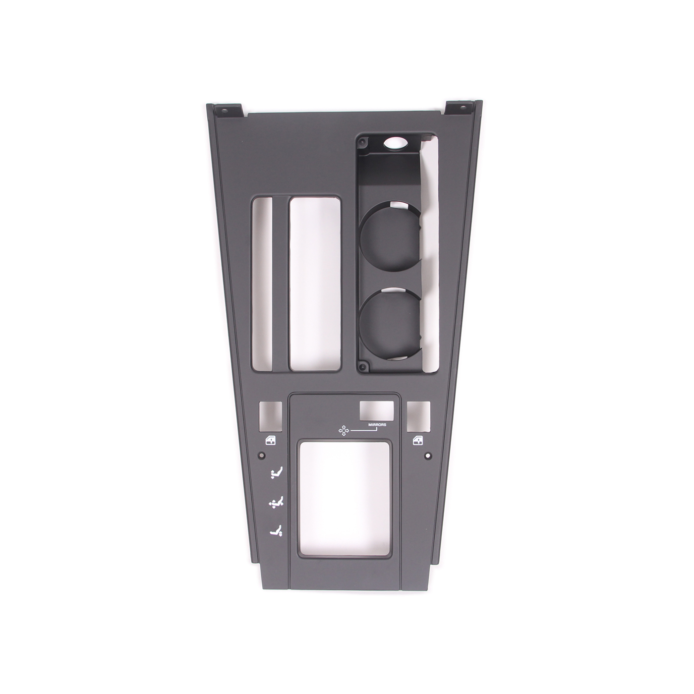 85-86 Auto Shifter Upper Trim Plate (w/ Seat Graphics)