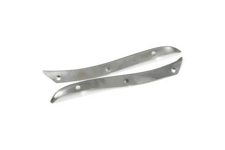1956-1957E Corvette Door Hinge Pillar Rain Gutter
