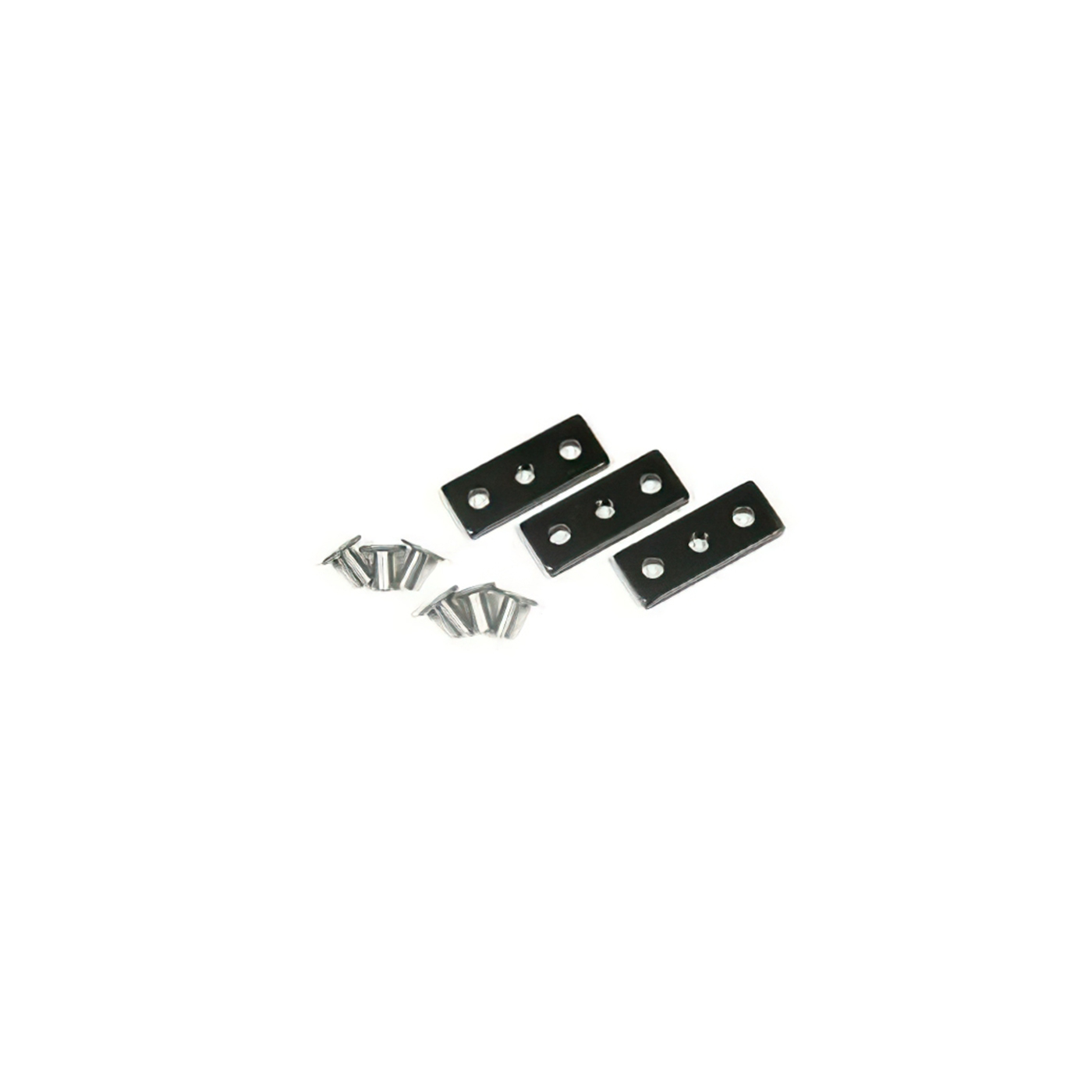 64-65 Rear Blower Motor Mount Nut Plates w/Rivets