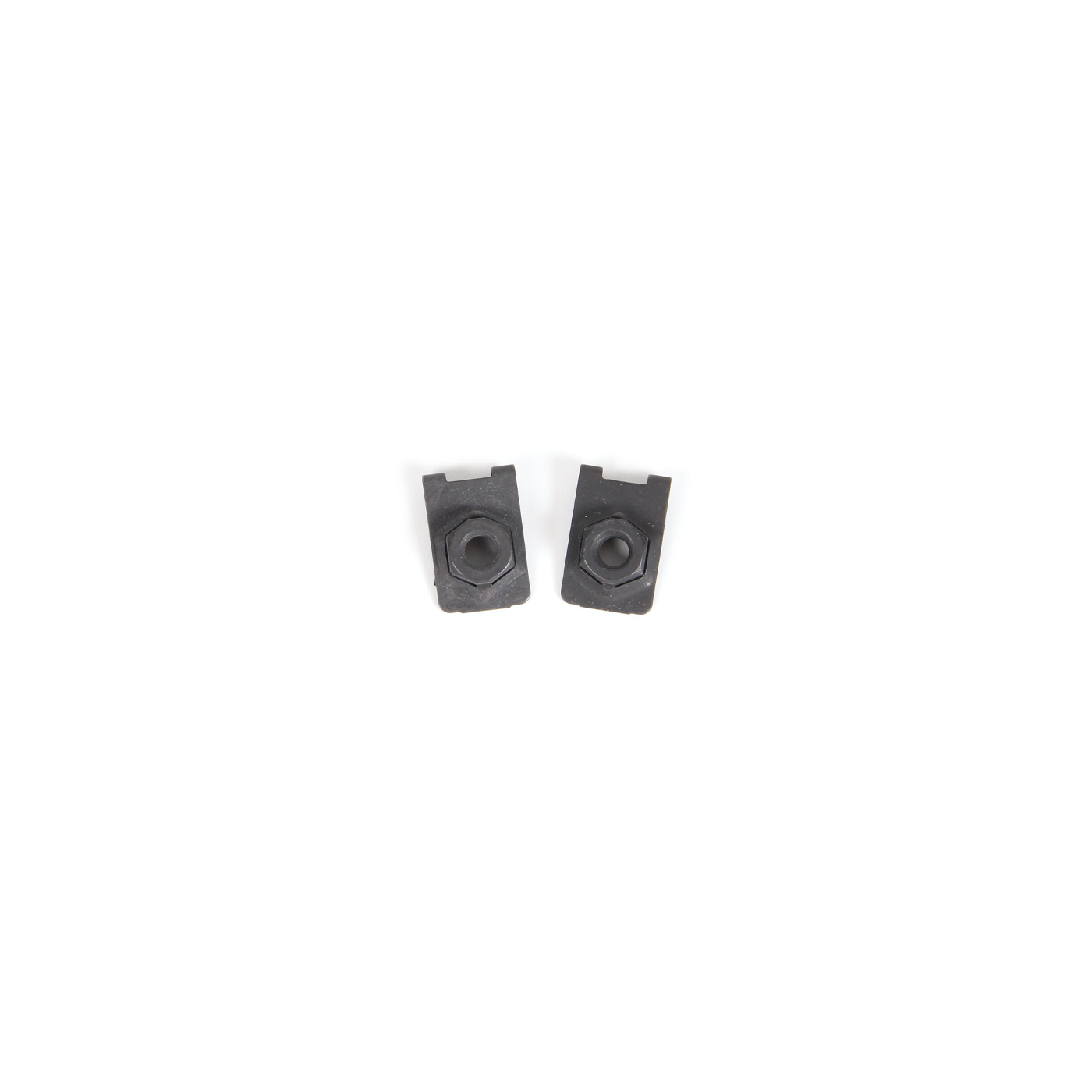 67 Park Brake Console Rear Screw U-Nuts