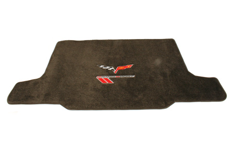 2010-2013 Corvette Conv Lloyd Ultimat Cargo Mat w/Grand Sport & C6 Flags