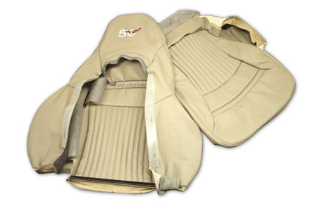 2003 Corvette 50th Shale Sport 100% Leather Seat Covers