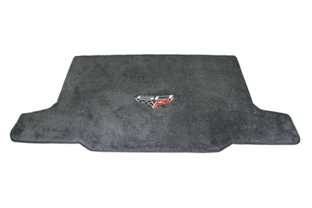 2013 Conv Corvette Lloyd Ultimat Cargo Mat w/60th Logo (60th above flags)