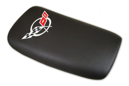 1997-2004 Corvette Embroidered Center Console w/C5 Emblem