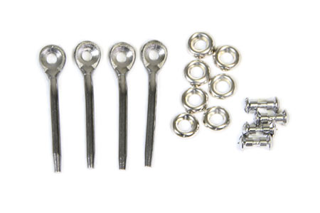 1963-1967 Corvette Sunvisor Hardware Kit