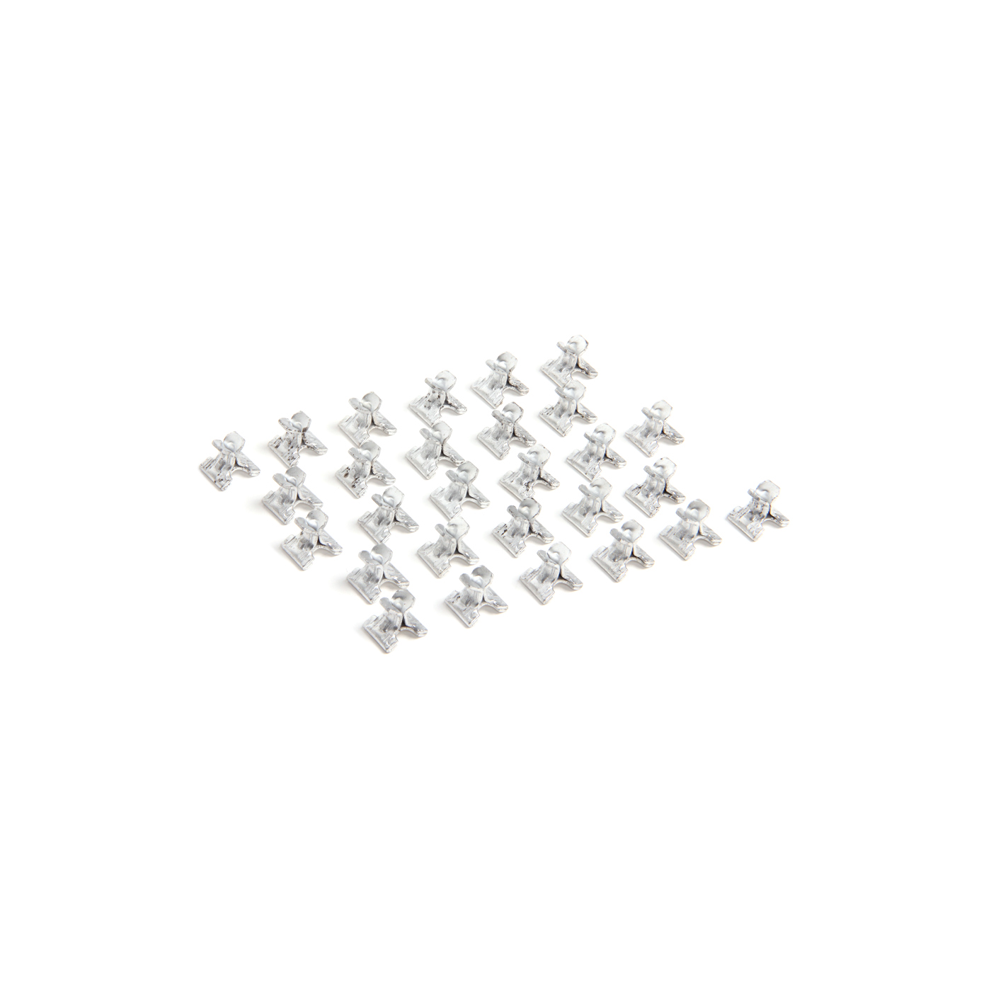 63-67 Dash Pad Mount Clip (Set of 28)