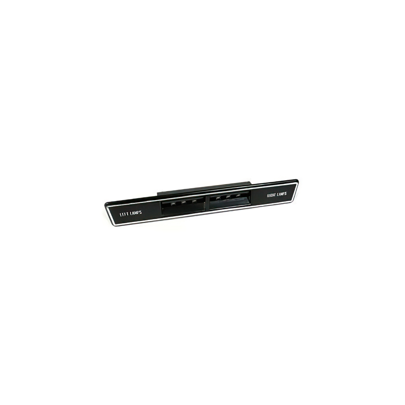 68 Shifter Console Fiberoptic Trim Plate