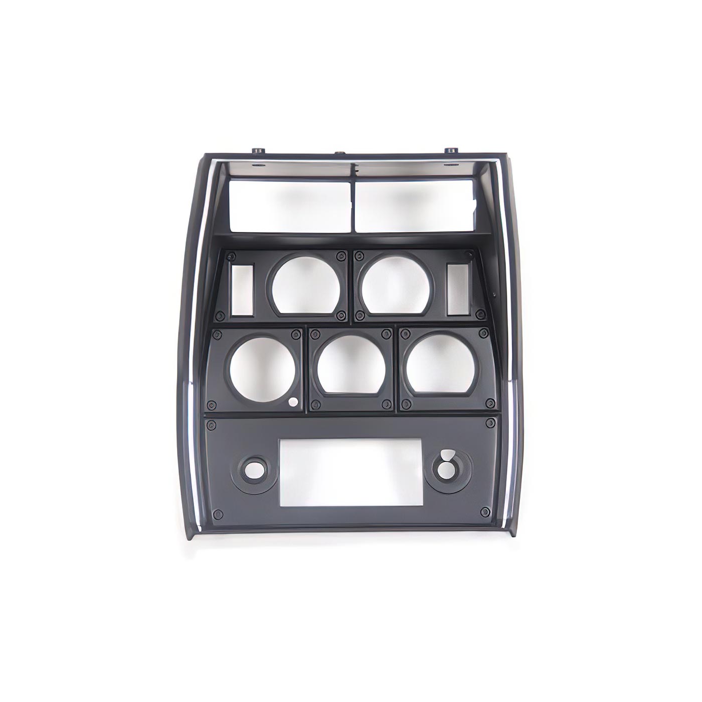 78-82 Center Console Gauge Bezel (Clock Option)