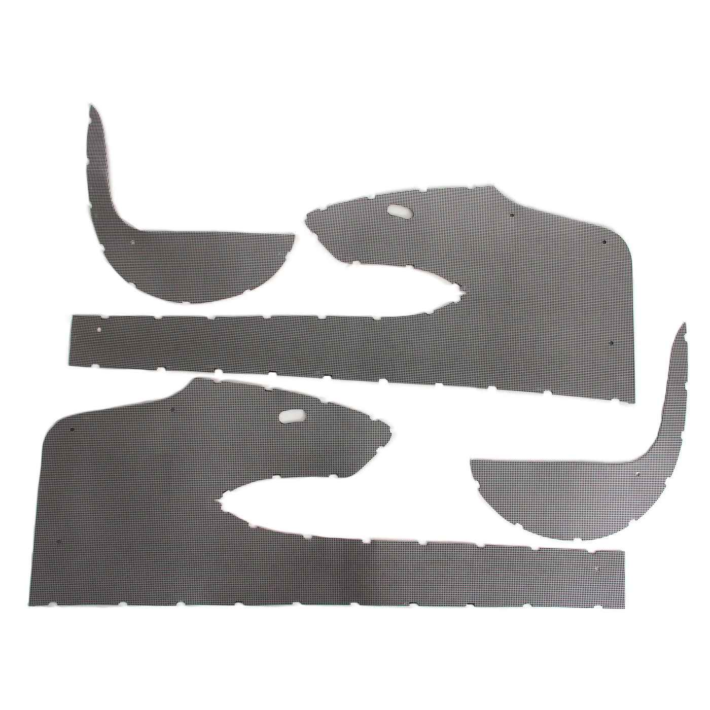 59 Door Panel & Kick Panel Sheet Metal Trim