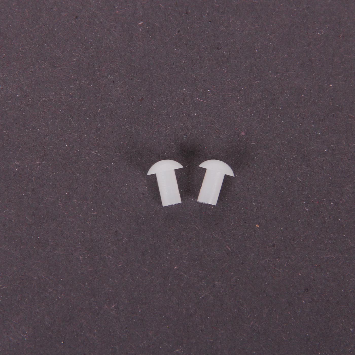 65-67 Distributor Top Shield Insulator Rivets (Plastic)