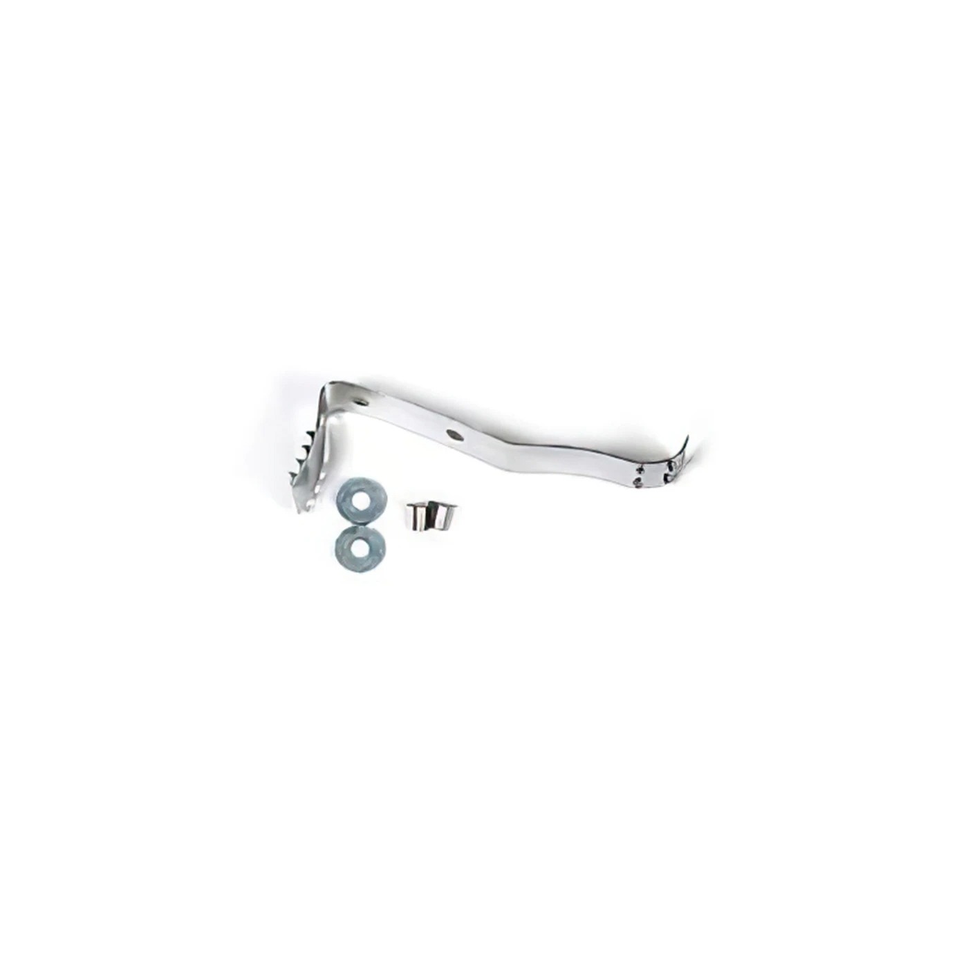 65 327 Distributor Top Shield Front Clip w/Rivets