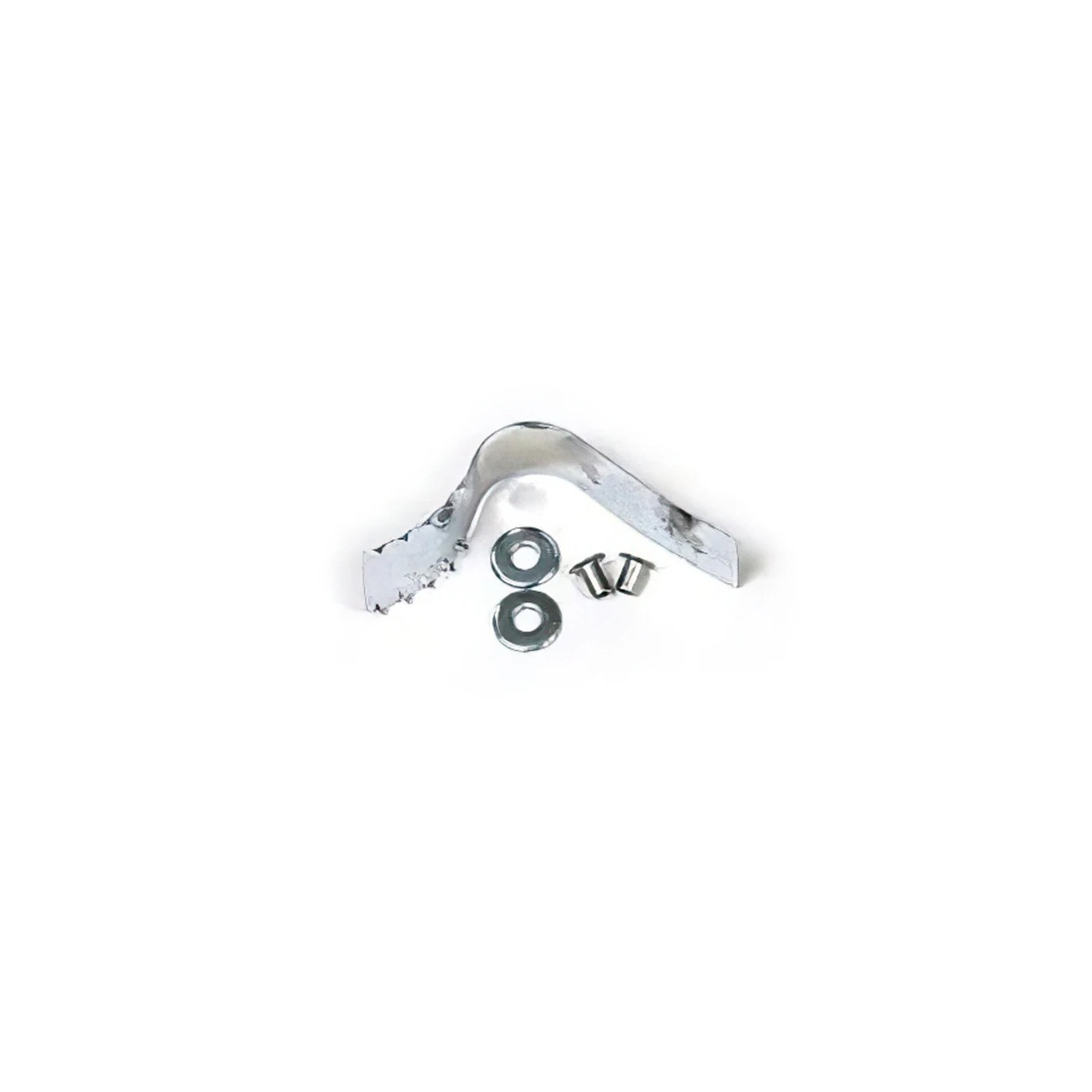 66-67 327 Distributor Top Shield Front Clip w/Rivets