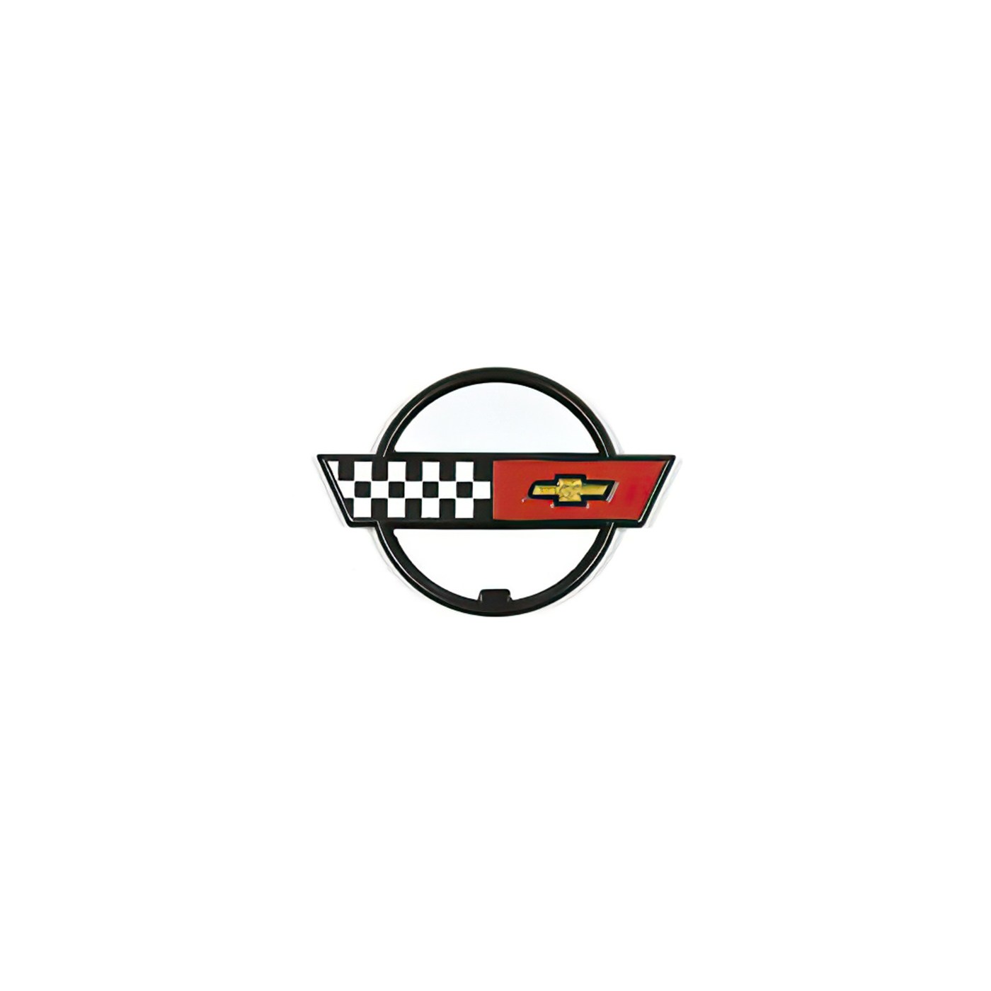 1985-1990 Corvette Valve Cover Emblem - Reproduction (GM Part 14087417)