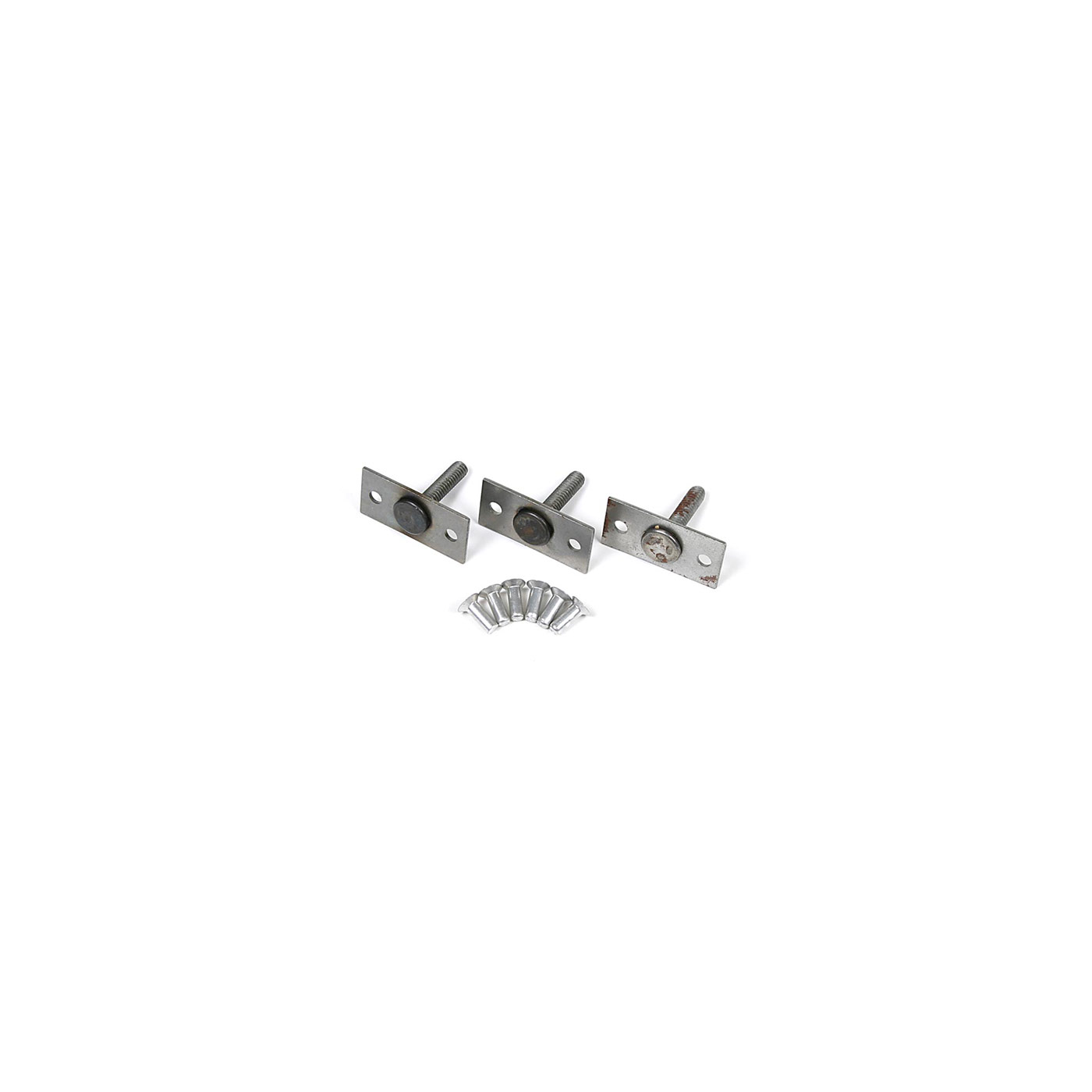 63-67 Blower Motor Mount Stud Plates w/Rivets