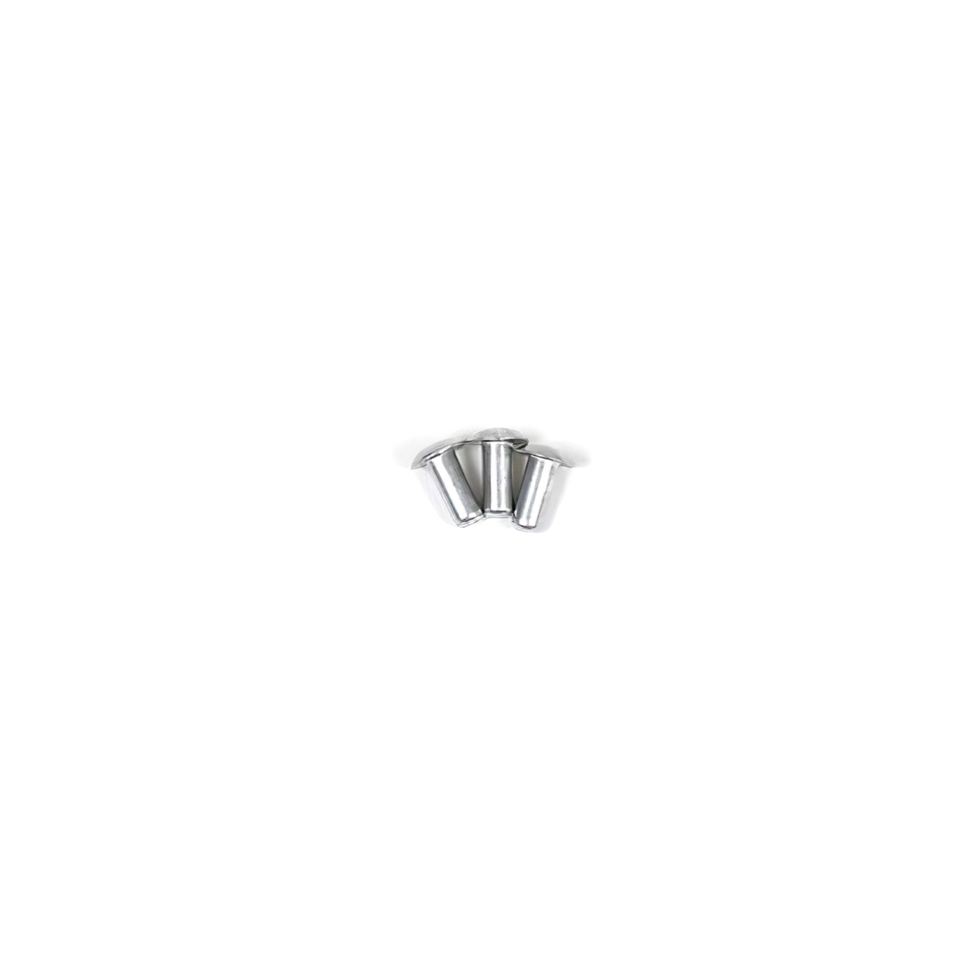63-67 w/AC Windshield Washer Bag Bracket Rivets