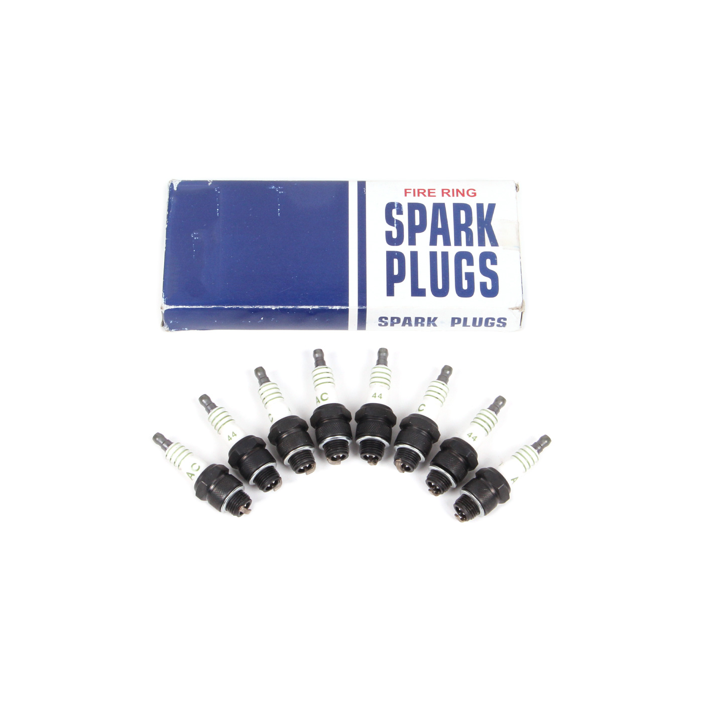 57-70 Reproduction AC-Delco # 44 Spark Plug w/Green Stripe
