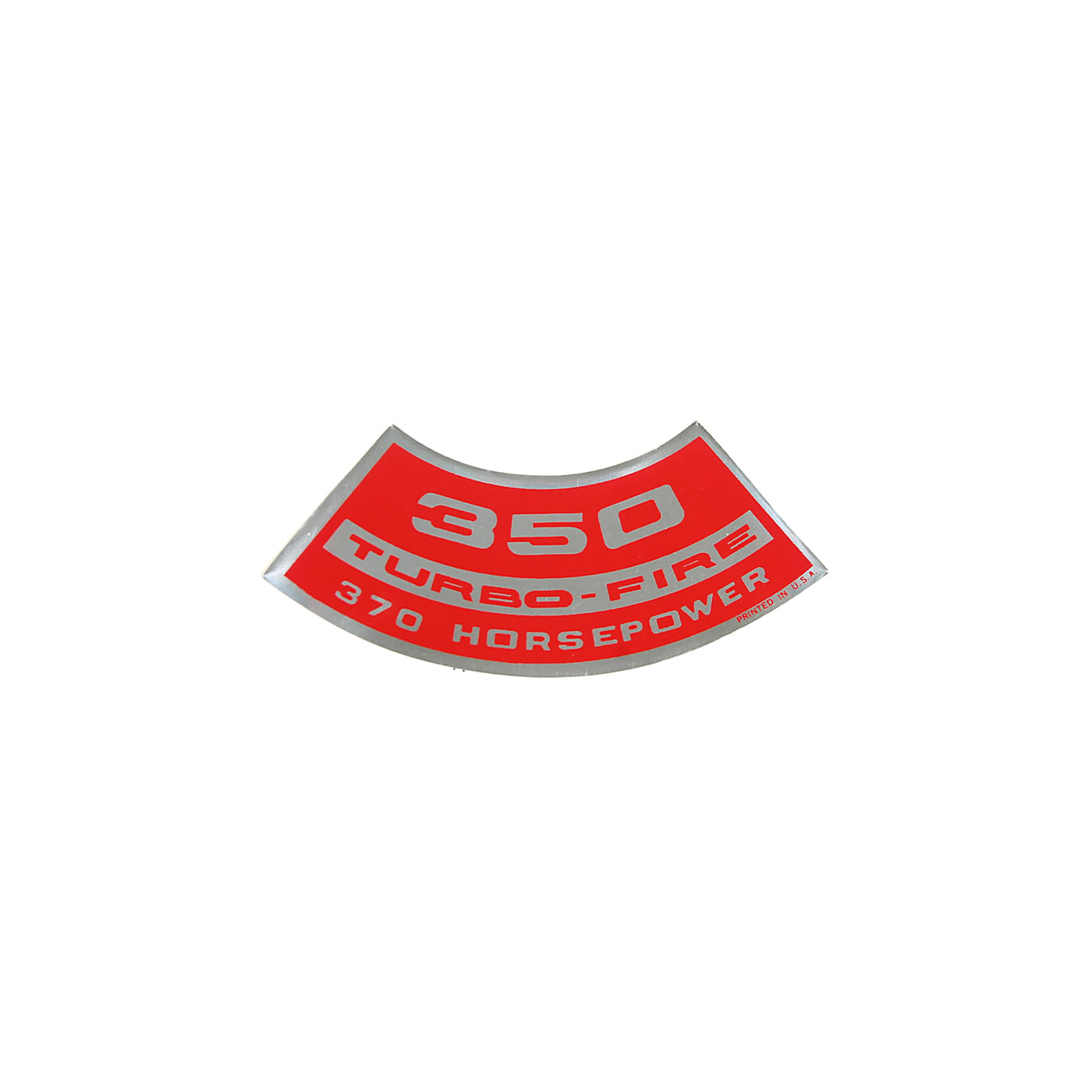 70 370hp Air Cleaner Decal