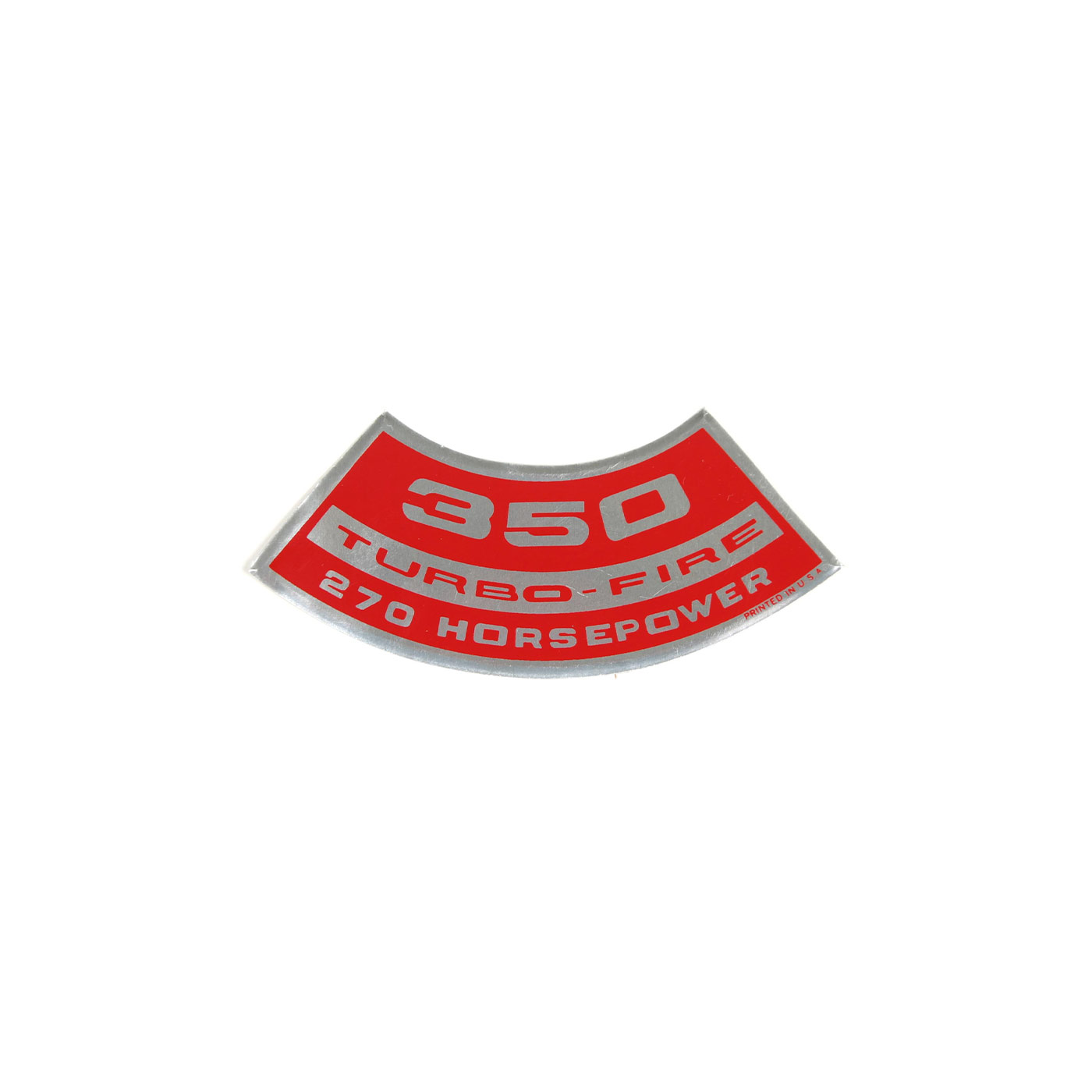71 270hp Air Cleaner Decal