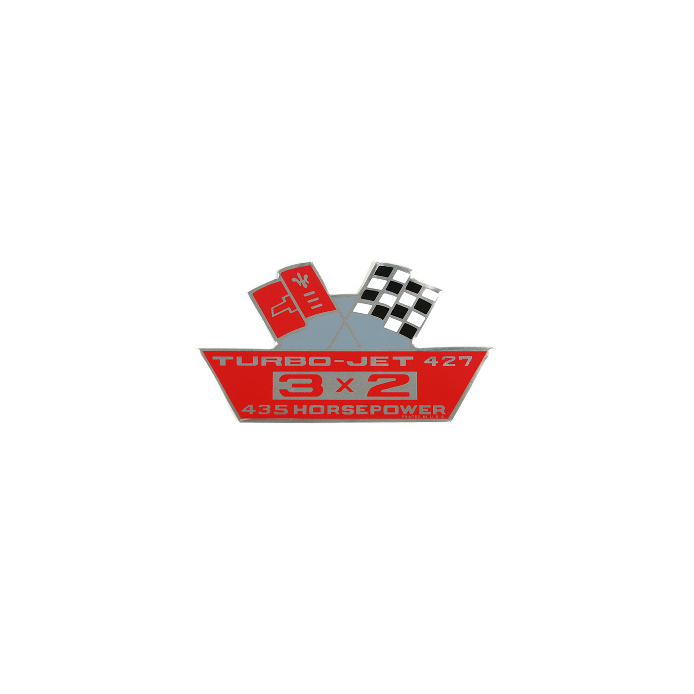 67-69 435hp Air Cleaner Decal