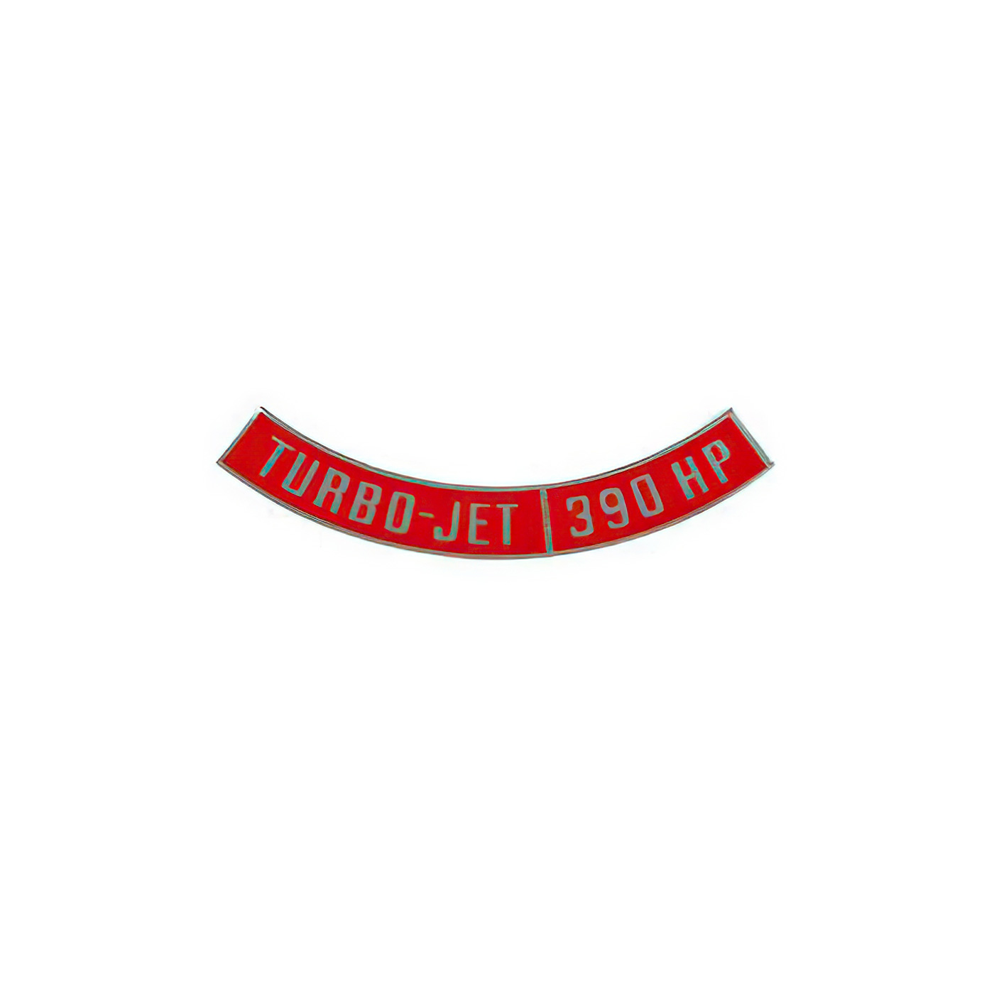 66-70 Air Cleaner Decal - Turbo Jet 390HP