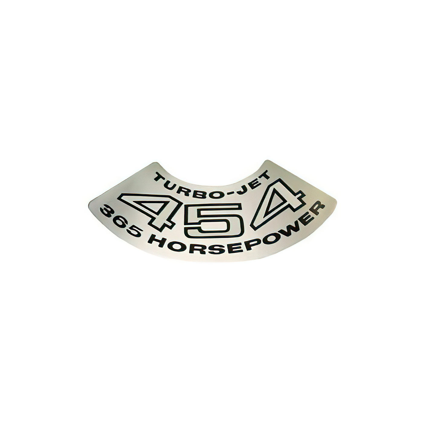 71 365hp Turbo-Jet Air Cleaner Decal
