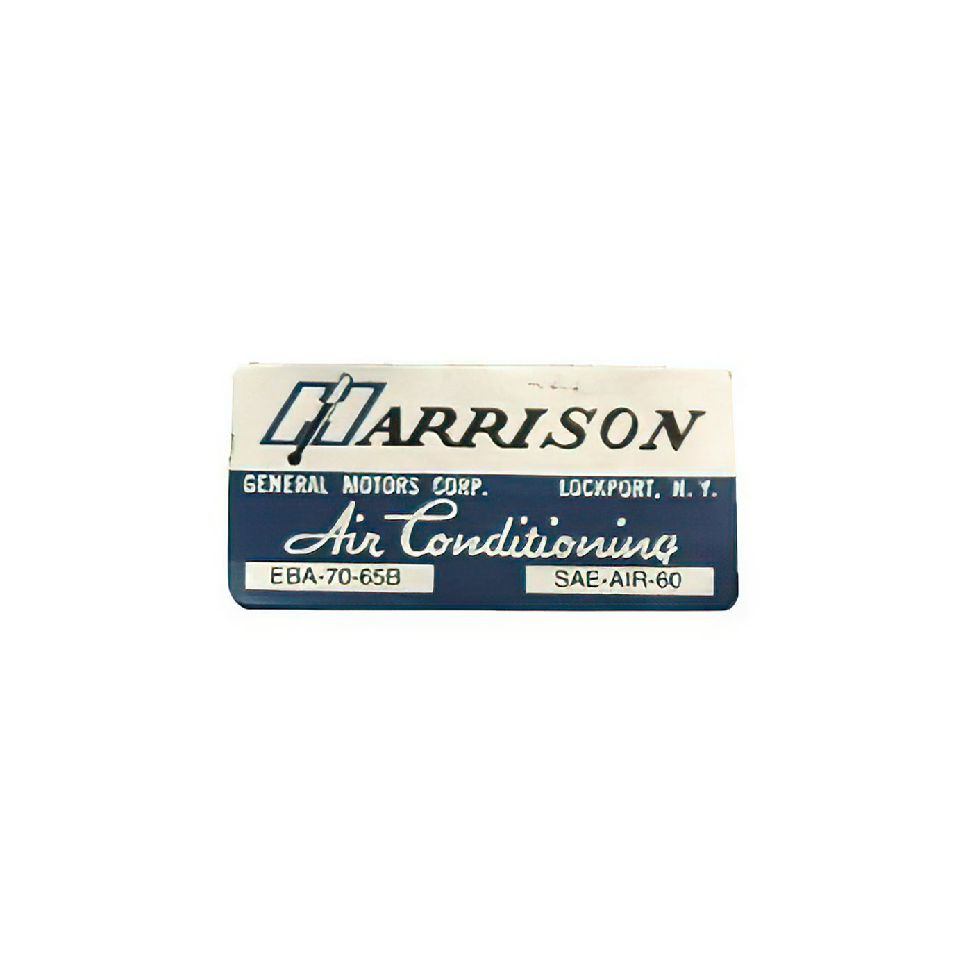 65 Air Condition Heat Exchanger Decal