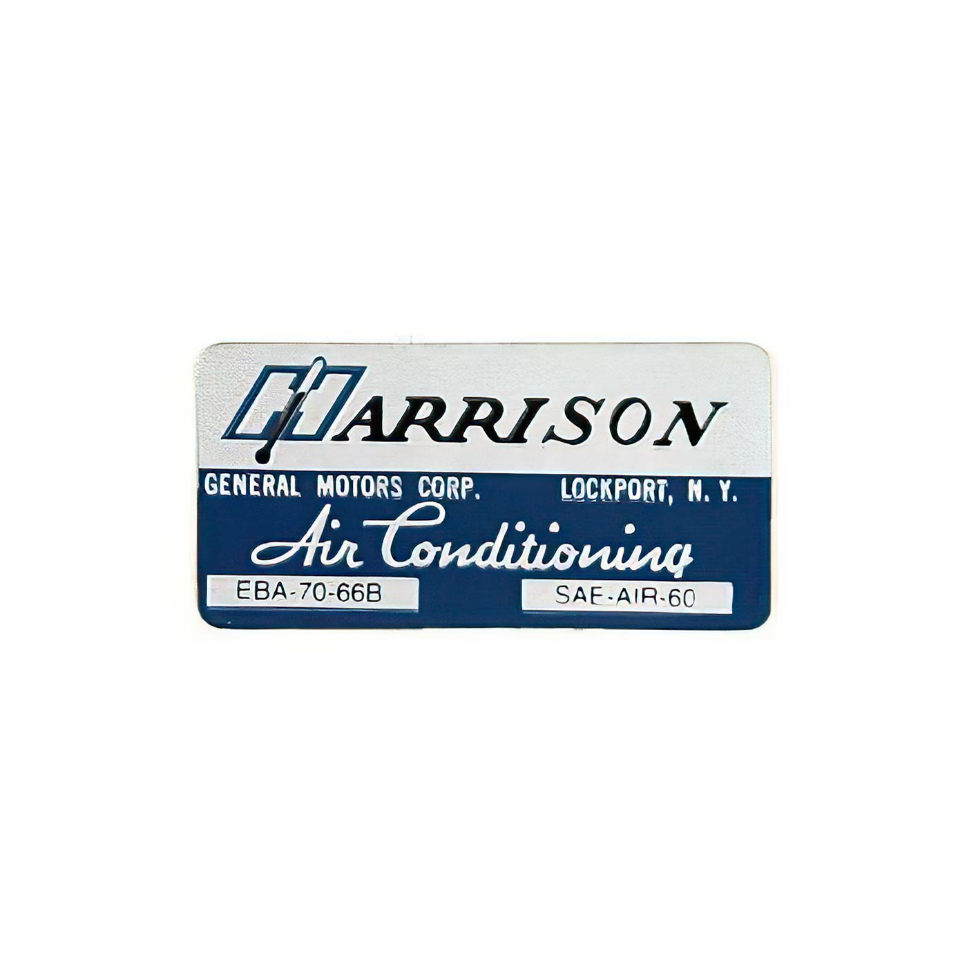 66 Air Condition Heat Exchanger Decal
