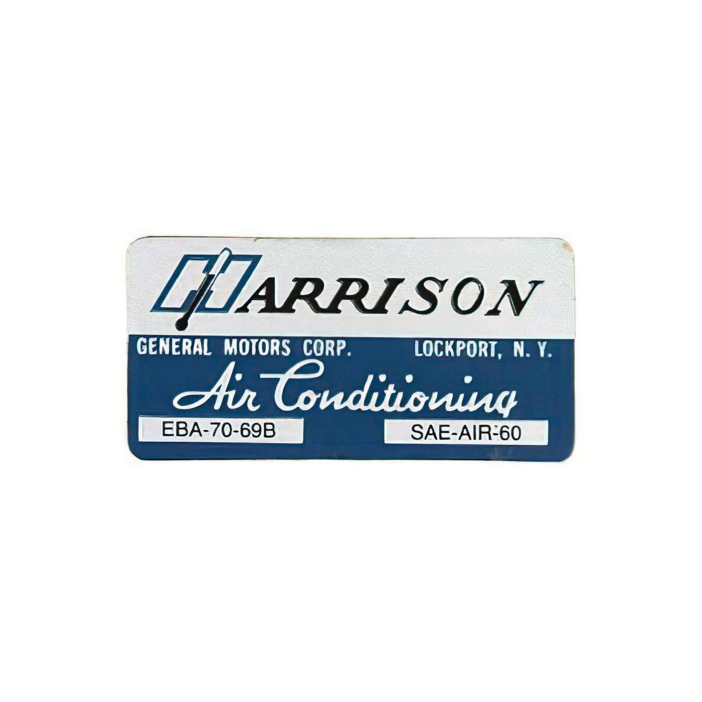 69 Air Condition Heat Exchanger Decal