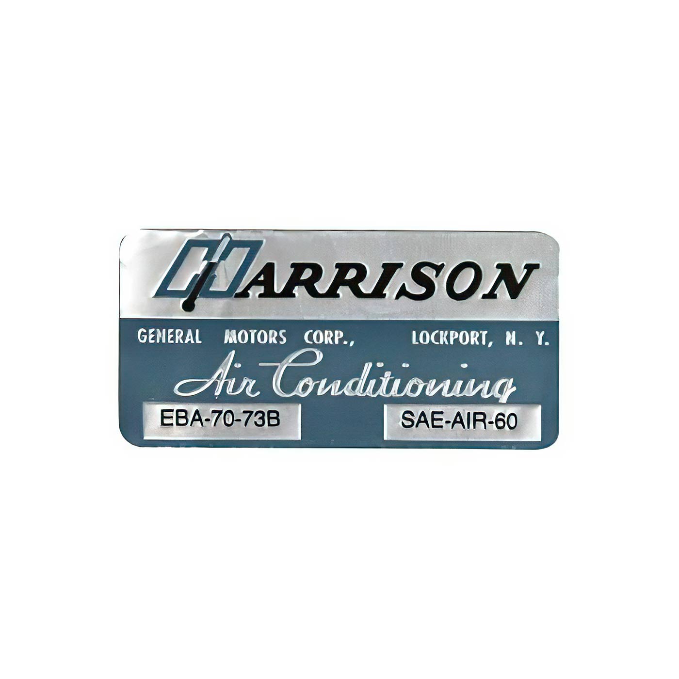 73 Air Condition Heat Exchanger Decal