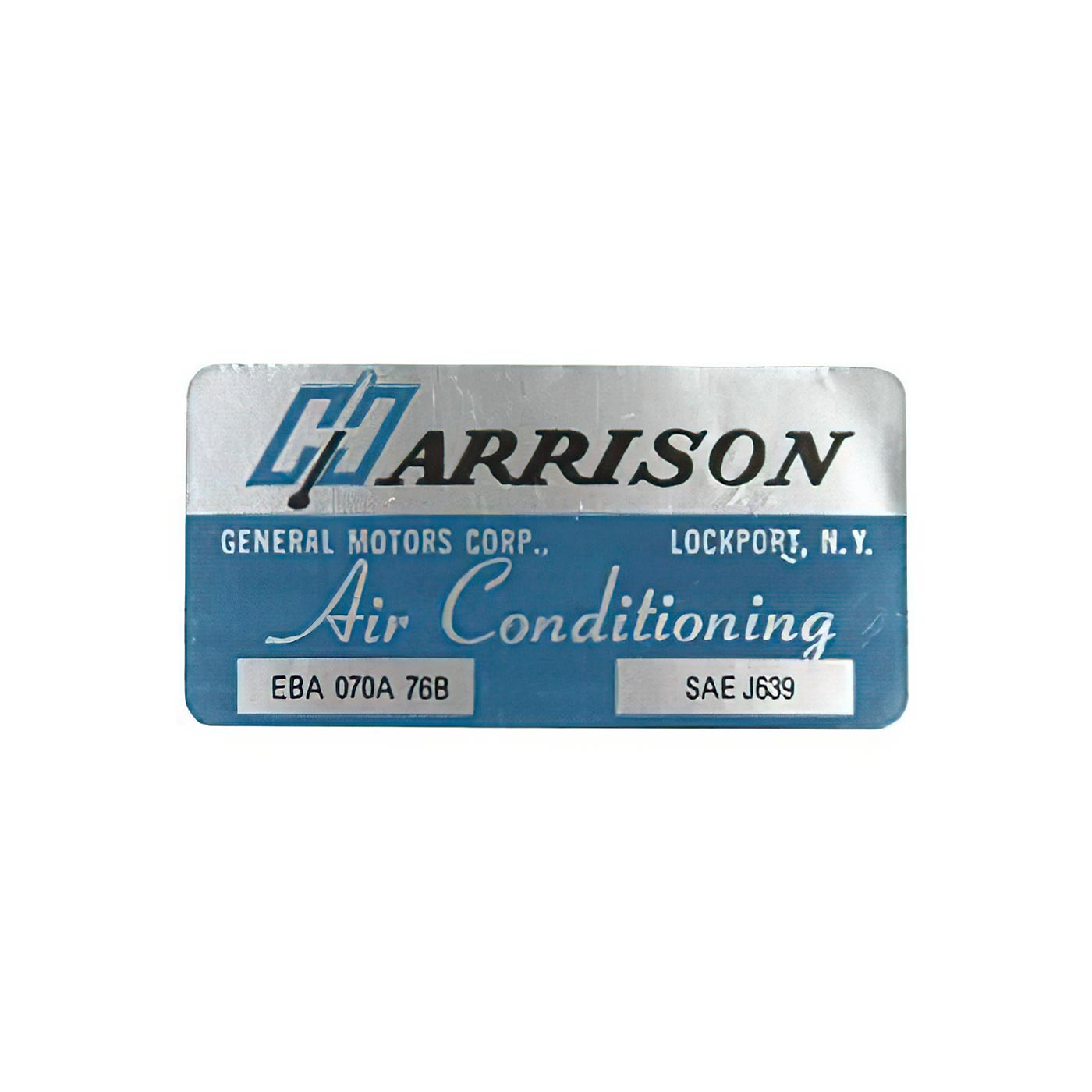 76 Air Condition Heat Exchanger Decal
