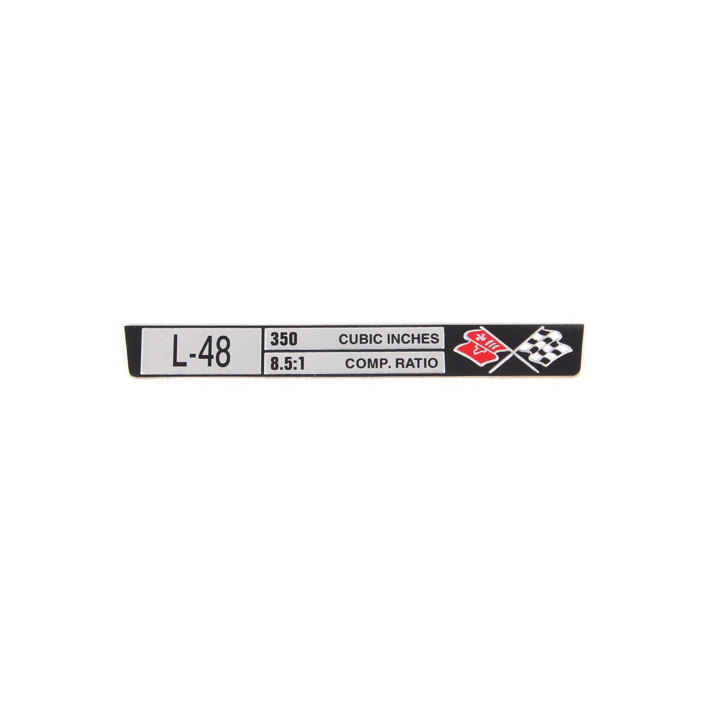 75-76 L48 Console Data Plate