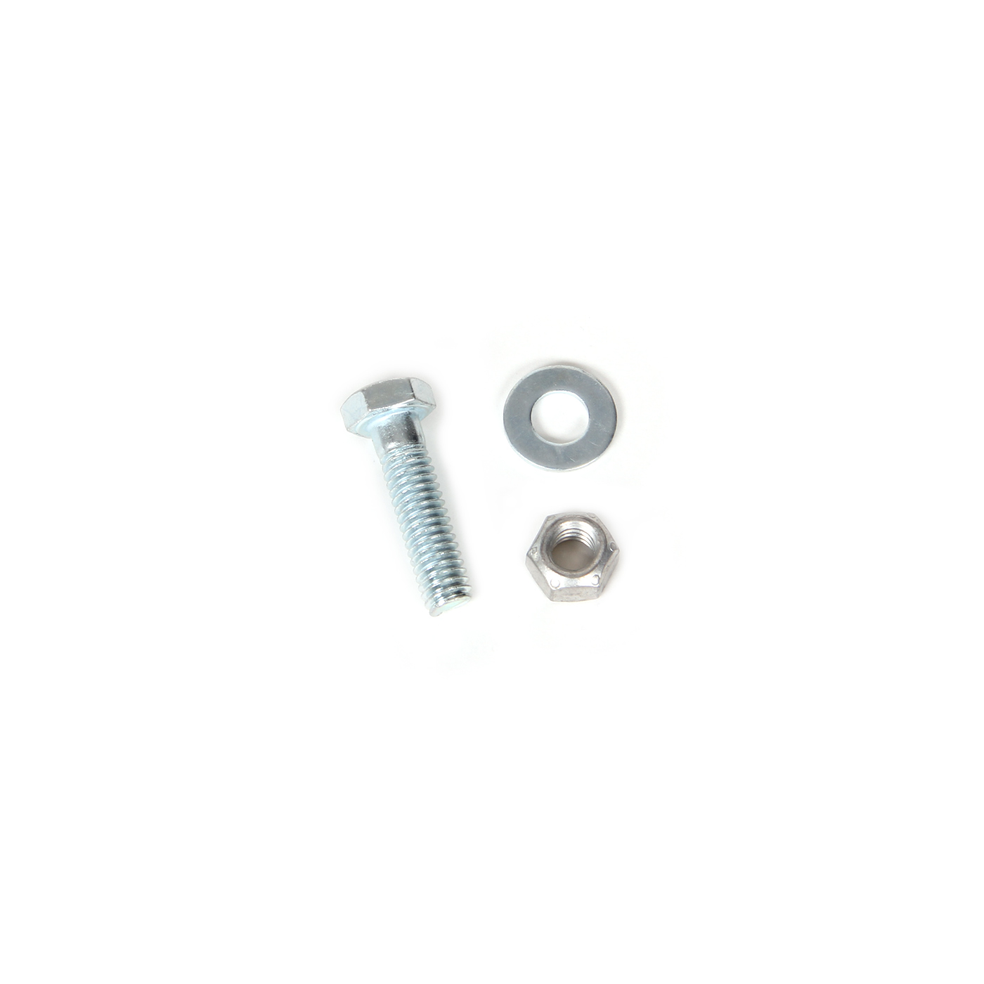 63 Park Brake Cable Lever Bolt, Washer & Nut
