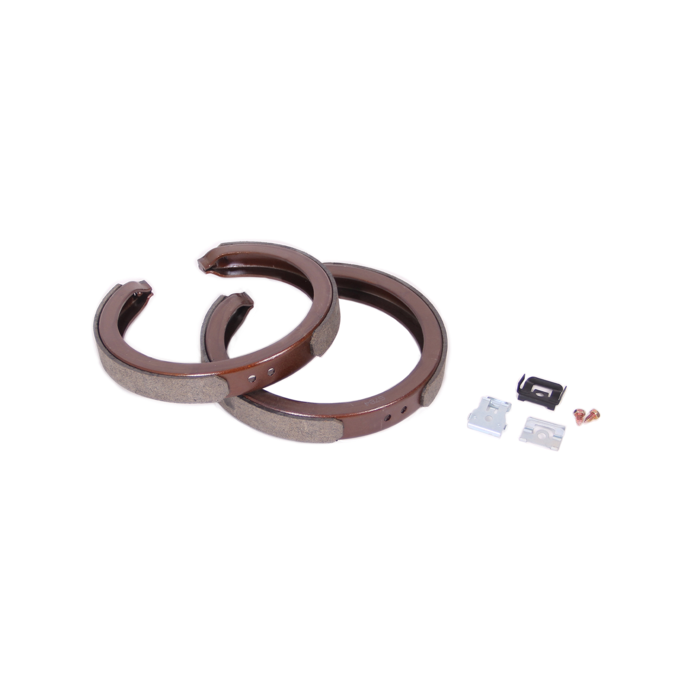 1997-2013 Corvette Rear Parking and Emergency Brake Shoes with Springs - Car Set