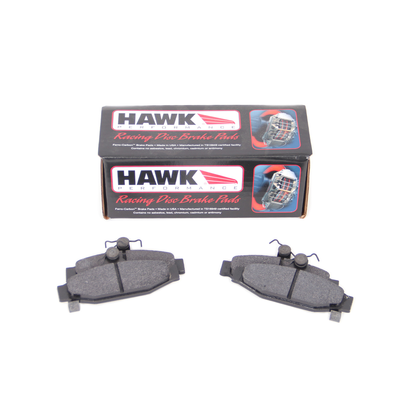 84-96 Hawk HP Plus Rear Brake Pads
