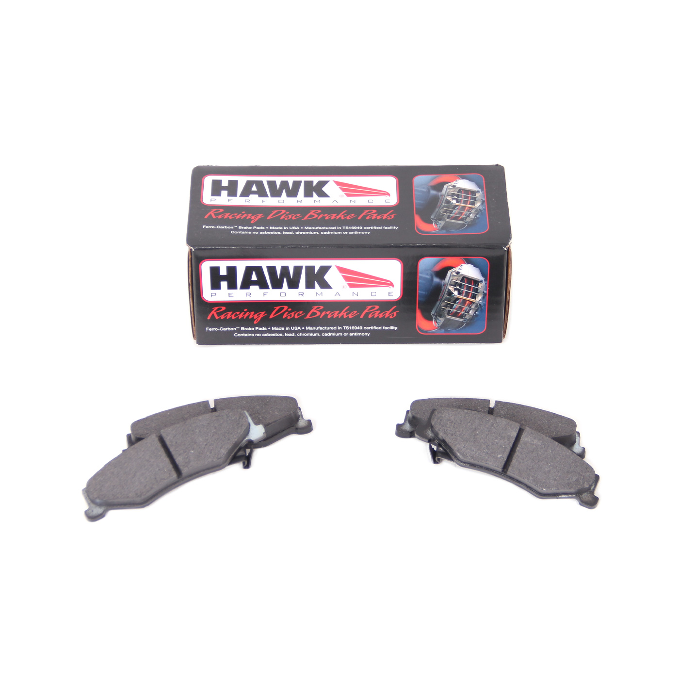 97-13 Hawk HP Plus Rear Brake Pads