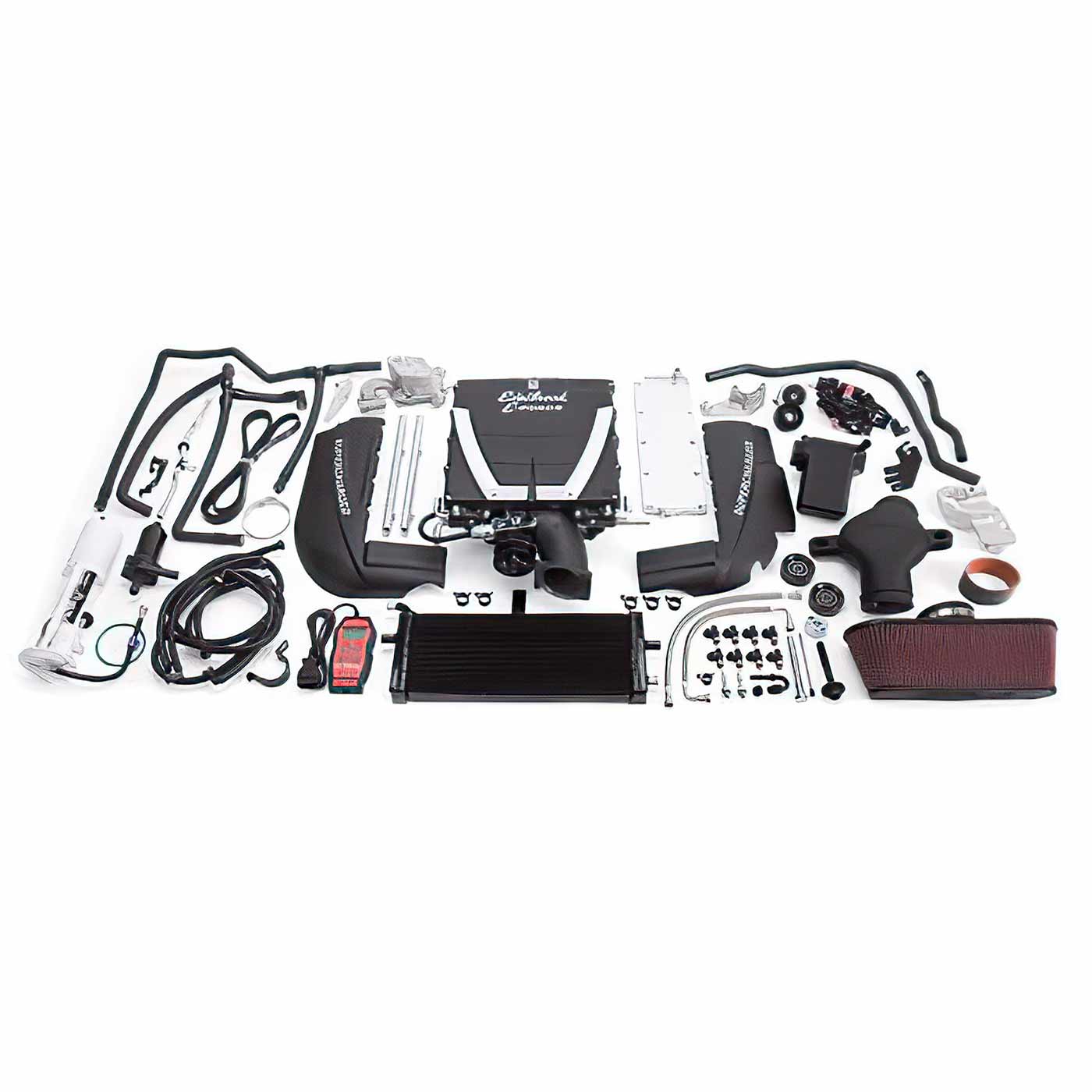 10-13 w/Dry Sump Edelbrock E-Force Supercharger