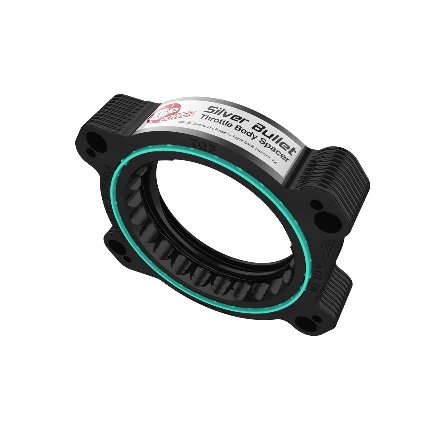 20-21 aFe Intake Silver Bullet Throttle Body Spacer (Black)