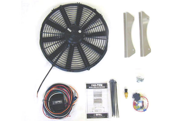 66-82 16" SPAL Electric Fan Kit (Default)
