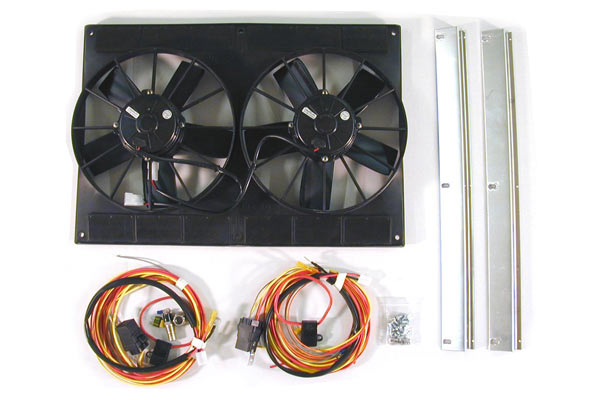 66-82 Dual 11" SPAL Fan Package (Default)