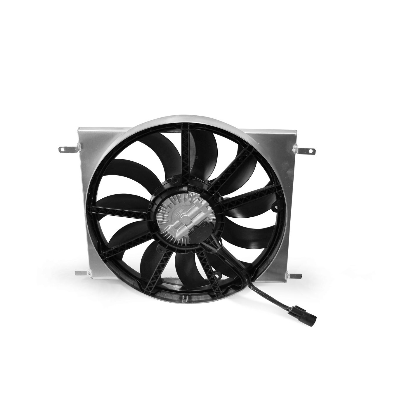 14-19 SPAL Brushless 19in Electric Fan Upgrade w/Custom Shroud (70mm Radiator)