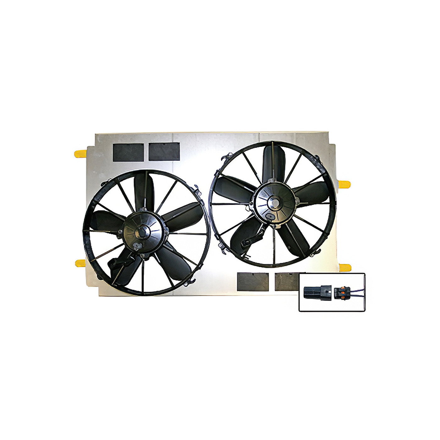 97-04 SPAL Dual 12in Electric Fan Cooling System Upgrade (Short Radiator)