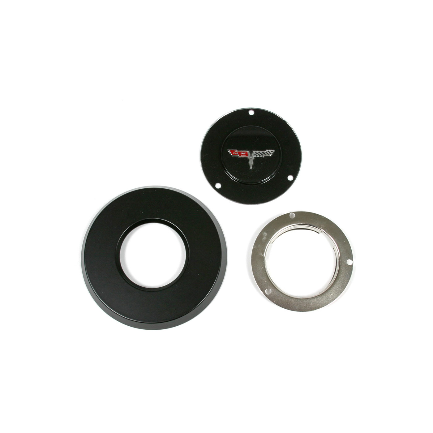 80-81 Horn Button Assembly w/Emblem & Retainer